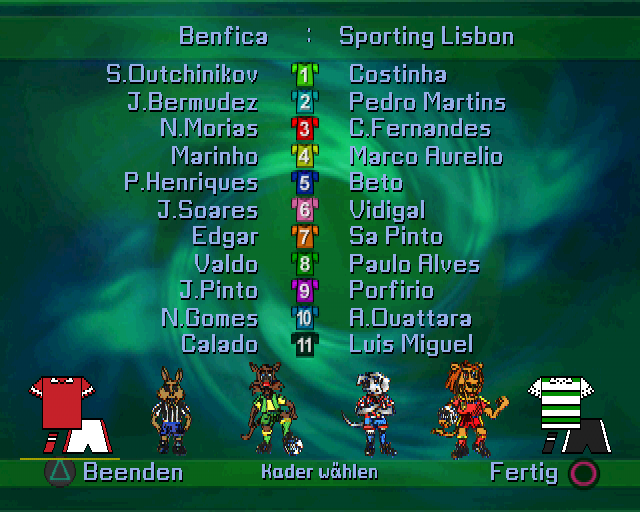 Kick Off World screenshot 3 for Playstation